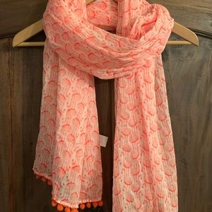 Crown & Ivy Flamingo Scarf